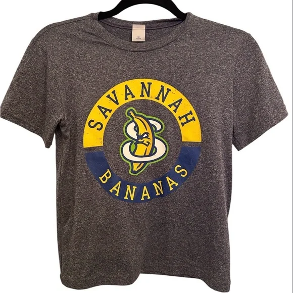 Savannah Bananas Youth Gray T-Shirt - Picture 1 of 2